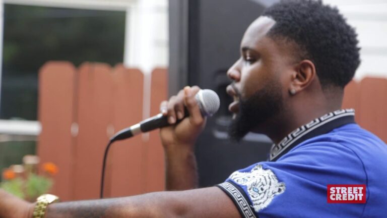 Voyce Performs At The Street Credit/MAF Cafe Pop Up Shop